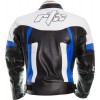RTX TITAN Blue Motorcycle Leather Race Jacket